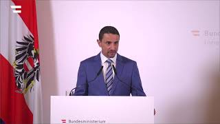 Pressekonferenz zur Präsentation des Verfassungsschutzberichtes 2022 [upl. by Ottie]