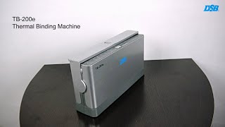 How to use a hotmelt binding machine [upl. by Shaia836]