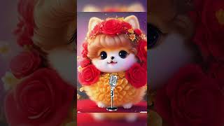 Hasbi rabbi jallal laa  cute cat naat shorts [upl. by Teage]