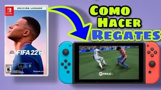 Como Hacer regates en fifa 22 nintendo switch [upl. by Orion372]