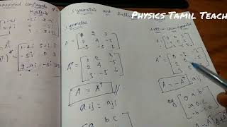 Symmetric and Antisymmetric Matrices  Detailed Explanation with examples in Tamil [upl. by Hteazile]