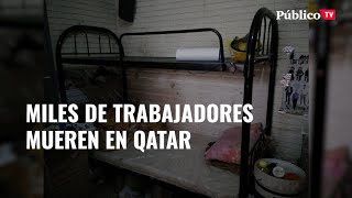 Miles de trabajadores mueren en Qatar por las condiciones laborales [upl. by Ortensia]