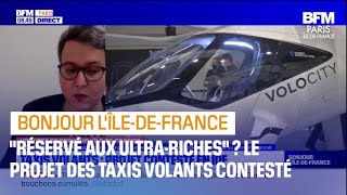 JO de Paris 2024 le projet des taxis volants contesté [upl. by Gow925]