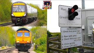 Washstones UserWorked Level Crossing Leicestershire [upl. by Short]