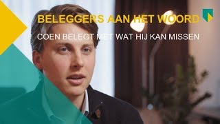 Beleggers aan het woord  Coen belegt met wat hij kan missen [upl. by Ecyle608]