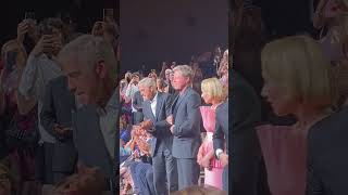 George Clooney amp Brad Pitt Boogie to ‘Smooth Operator’ at ‘Wolfs’ Venice Premiere [upl. by Issac]