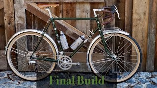 Custom Steel Bicycle All Road Bike The Complete Build [upl. by Ellmyer]