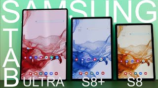 Review Samsung Galaxy Tab S8 Ultra  S8  S8 im Test Welches Tablet passt für wen [upl. by Snodgrass]