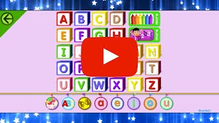 FULL STARFALL ALPHABET AZ Learn letter sounds with Ms Melody Starfall Letter Sounds Phonics [upl. by Adlesirc]