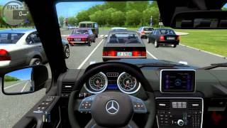 City Car Driving  MercedesBenz G65 AMG [upl. by Ahsekyw60]