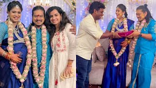 Sivaangi Emotional in Pugazh மனைவி வளைகாப்பு  Pugazh Wife Baby Shower Function [upl. by Telfer]