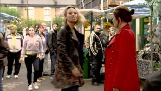 EastEnders Fights  Stacey Janine and Kat argue in the Square [upl. by Eillak]