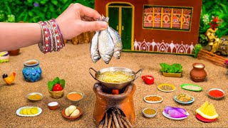 Miniature Lahori Fish Fry  Masala Fish Fry Recipe  Tiny Foodkey  How To Cook Fish [upl. by Anelehs]