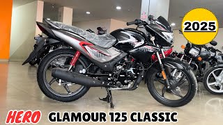 2025 Hero Glamour 125 Classic Detailed Review [upl. by Suiraj305]