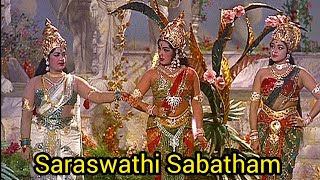 Saraswati Sabatham Tamil Movie  Sivakumar Savitri Devika Padmini KR Vijaya Sivaji Ganesan [upl. by Boccaj]