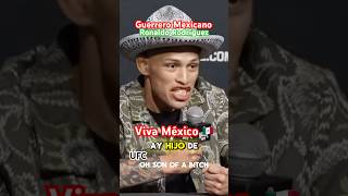 Guerrero con sangre Mexicana ronaldorodriguez ufc [upl. by Lindbom]