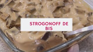 Receita de Strogonoff de bis  Doce com bis [upl. by Niveb]