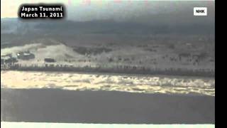 Japan Tsunami Devastation Clips 2011 [upl. by Enegue69]