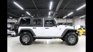 2013 Jeep Wrangler Unlimited Sport 426 Hemi V8 6 Speed Manual Off Road Bumpers and more [upl. by Reseta206]