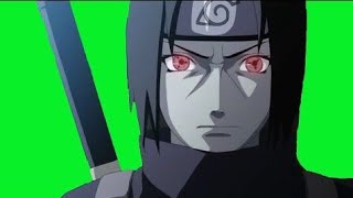 TOP 6 ITACHI UCHIHA GREEN SCREEN CLIPS  FREE [upl. by Wellesley]