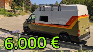 Van Tour Camperización completa por 6000€  Furgoneta Camperizada Ford Transit [upl. by Aryhs821]