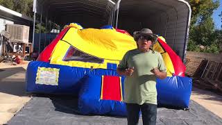 How to Set Up a Bouncy House  Brinca brinca instalación [upl. by Eirrak145]