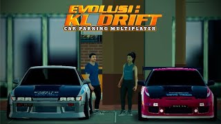 EVOLUSI KL DRIFT BHG5  car parking multiplayer [upl. by Anaugal]