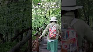 🇭🇷十六湖国家公园Plitvice Lakes National Park shorts travel croatia plitvice weekend 旅行 nature vlog [upl. by Enovaj]