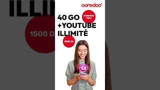 YouTube illimité avec Ooredoo [upl. by Erodasi975]