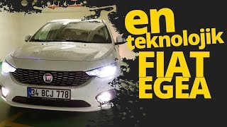 En Teknolojik Fiat Egea HB ile test sürüşü yaptık CarPlay ACC ve çok daha fazlası [upl. by Llenaej907]