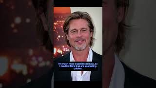 Brad Pitt Whispers of Success  shortsfeed youtube video movie trend success quotes [upl. by Etteragram]