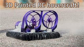 Fully 3D printed hovercraft  build guide [upl. by Arundell]