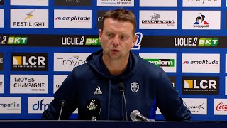 ESTAC 21 Metz  Réaction du coach troyen Stéphane Dumont [upl. by Madea791]