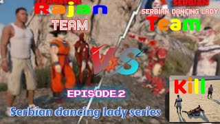 Franklin VS Serbian Dancing Lady in GTA5  Ep2  Franklin help to iron man to kille attack to bhopu [upl. by Malachi]