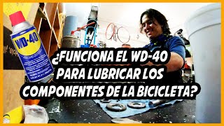 ¿Sirve el WD40 para lubricar los componentes de mi bicicleta [upl. by Berriman]