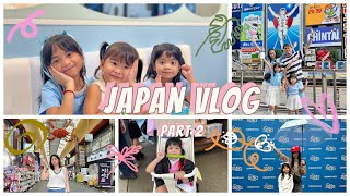 Exploring Osaka Dotonbori Cinnamoroll Cafe Kuromon market and Universal Studios  Oct 2 4 2024 [upl. by Peri]