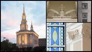 Architectural details of the Philadelphia Temple [upl. by Arriaet794]