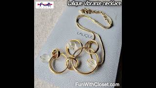 Lalique vibrante necklace [upl. by Edrick]