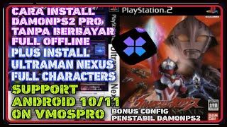 CARA MAIN GAME PS2 DI ANDROID DAN PASANG DAMONPS2 PRO MOD FULL OFFLINE [upl. by Leuqer206]