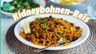 Kidneybohnen Rezept mit extra Portion Geschmack  Rajma Pulao [upl. by Jeffry]