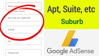 What is Apt suite etc optional In Google Adsense  Apt Suite etc Meaning in Hindi Apt suite keya [upl. by Merth]