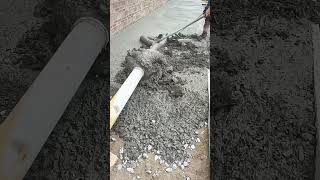 Concrete Solidified In Pipe [upl. by Trueman]