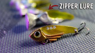 Cicada quotZipperquot with copper wings \ diy fishing lures [upl. by Isahella]