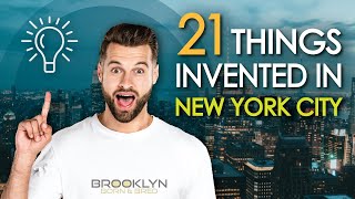 21 Things Invented in NEW YORK CITY [upl. by Araz]