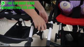 yoya twin baby stroller side by side combination [upl. by Eirallih213]