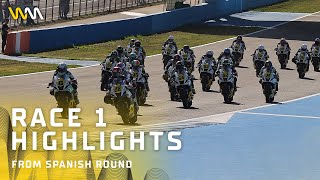 HIGHLIGHTS from Race 1 at Jerez 💥  2024 WorldWCR 🇪🇸 [upl. by Nagyam636]