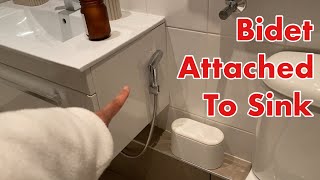 How To Install A Bidet From Your Sink Water Supply [upl. by Roseanna]