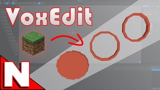 Make circles in VoxEdit How to [upl. by Ettevahs]