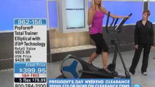 ProForm Total Trainer Elliptical with iFit Technology [upl. by Fesuy]