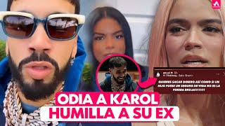 ERES UNA BRUJA Anuel Odia A Karol G y Humilla A su Ex Anuel la ofendió y Así Respondió [upl. by Atinnod]